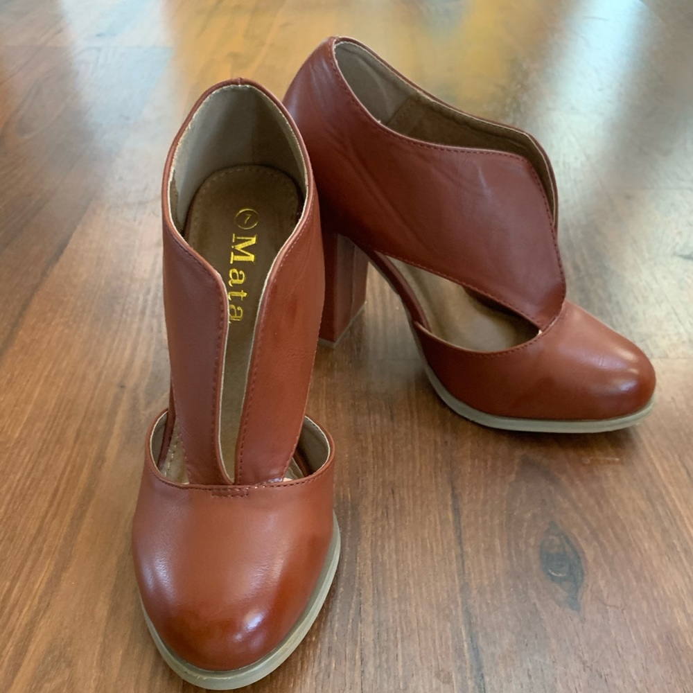 Brown heels